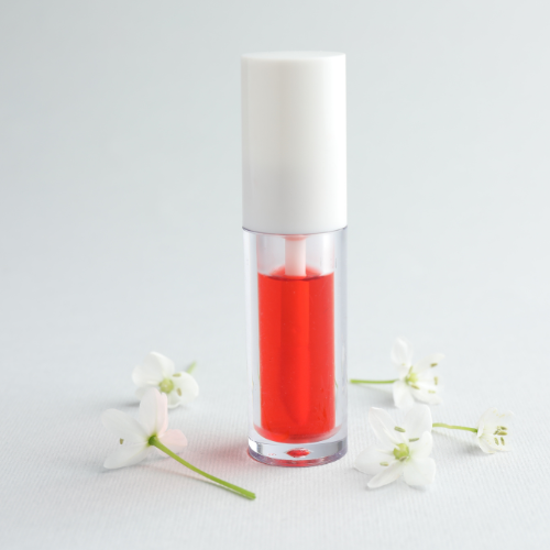 Rare Beauty moisturizing lip oil with a glossy finish for soft lips