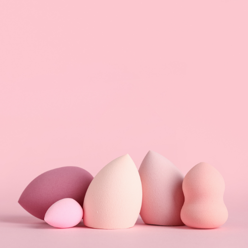 Comparison of dry vs damp makeup sponge usage